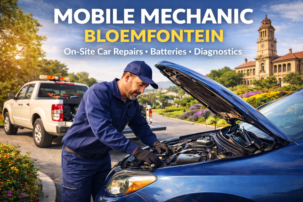 Mobile mechanic Bloemfontein on-site car repair help